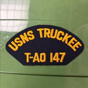 USNS Truckee T-AO 147 embroidered naval Patch